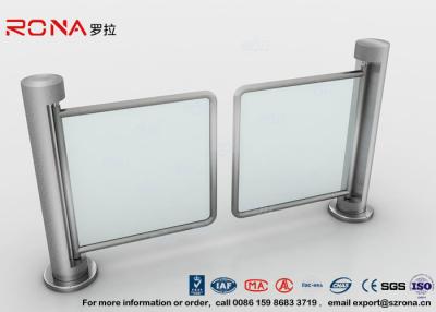 China Unidirectional Swing Gate Turnstile 304 stainless steel 500mm Passage Width CE Approval for sale