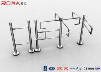 China RFID Half Height Automatic Systems Turnstiles Electronic Mechanism 30 Persons / Minute for sale