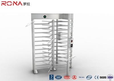 Chine Acier inoxydable de la taille 304 piétonniers armés simples de porte de tourniquet du passage trois pleins à vendre