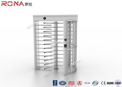 China Artículo lleno del torniquete de la altura del control de acceso con la tarjeta del RFID/el lector de huella dactilar en venta