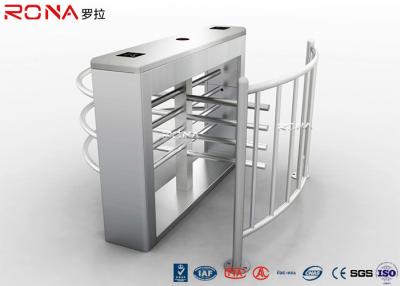 China Security Half Height Turnstiles High Transit Speed Access Control System for sale