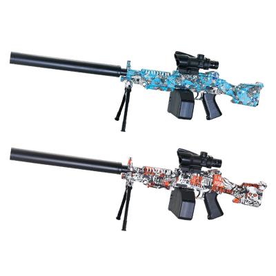 China Toy Zhorya M249 M4 Water Splash Ball Sandblaster Surge Electric Gel Toy Gun Ball Sandblaster Funny Ammo Outdoor Ball Sandblaster for sale