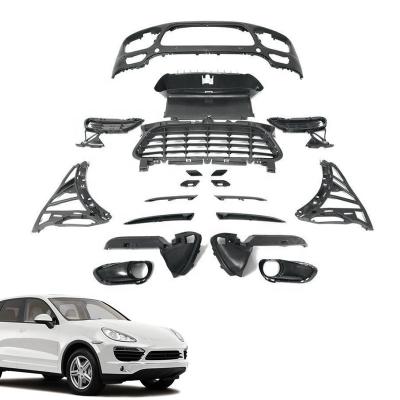 China Upgrade Facelift Body Kit New For Cayenne 958.1 Upgrade 2011-2014 PP Turbo-Front Bumper Material For Porsche Front Bumper Body Kit for sale