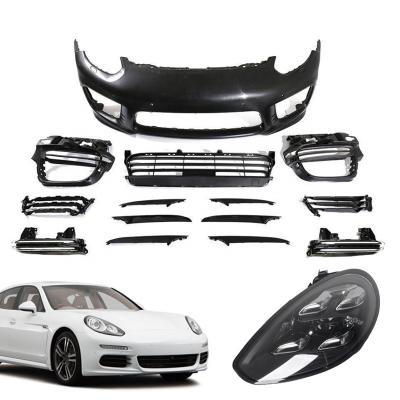 China Upgrade Facelift Upgrade New For 2011 Panamera 970.1 Style Upgrade To 14-16 Front Bumper Body Kit Tail Light Rear Bumper Headlight 970.2 Turbo for sale