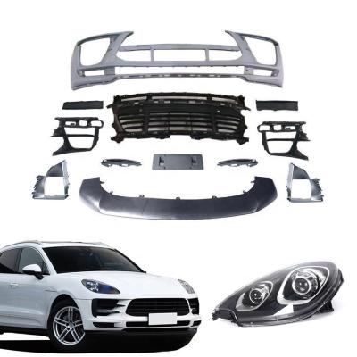 China Upgrade Facelift Body Kit For Macan Facelift PP Material Headlight For Porsche Makan 2014 Upgrade 2021 95B To Macan Turbo 2018 for sale