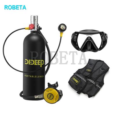 China Mini Scuba Diving Tank Equipment 1/2L 200bar Scuba Tank Underwater Sports Outdoor Sports Swimming Practice Diving for sale