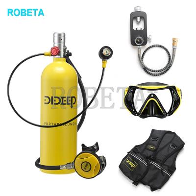 China Most popular good quality 1/2L sports scuba diving underwater equipment, scuba tank, diving oxygen tank for sale