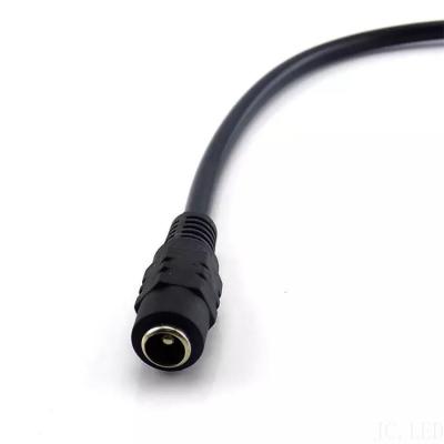 China Power 5.5x2.1mm DC Power 5.5x2.1mm Male Plug Connector Cable Adapter Wire Plug Cord 12V DC Jack Suitable For LED Strip CCTV Camera for sale