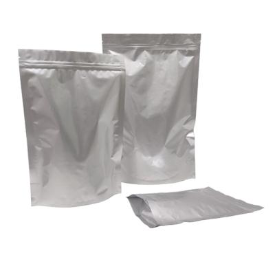 China Recyclable Long Term Self-sufficient Food Storage Rice Packet Ribbon Foil Food Bag With Zipper for sale