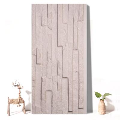 China Traditional Gray Slate Cultured Stone Panel Tile for sale