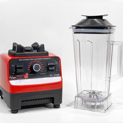 China Hotel Fruit Smoothie Maker Commercial Blender Food Portable Blender Household Ice Cream Blender for sale