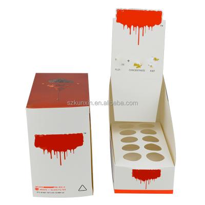 China Pre rolls custom printed cbd pre rolls cardboard sleeve paper for countering acrylic display boxes for sale