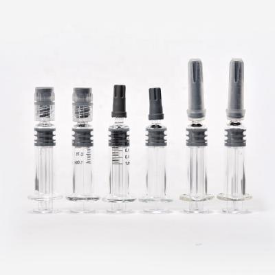 China Luer Lock With Or Without Needle Syringe 0.5ml 1ml Syringe 1ml Glass Luer Lock Hot Selling Syringe For Cbd Oil for sale