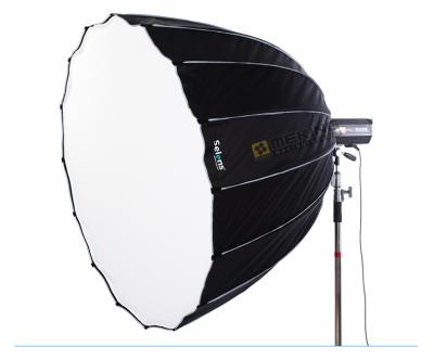 China Yes Professional 16 Rib 120cm Deep Parabolic Softbox With Bowens Mount For Outdoor Strobe Light Shooting for sale