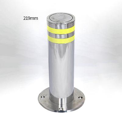 China 304 Stainless Steel 304 Stainless Steel Safety Traffic Lighting Bollard Fixed 219mm for sale