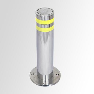 China 304 Stainless Steel 304 Stainless Steel Safety Traffic Lighting Bollard Fixed 133mm for sale