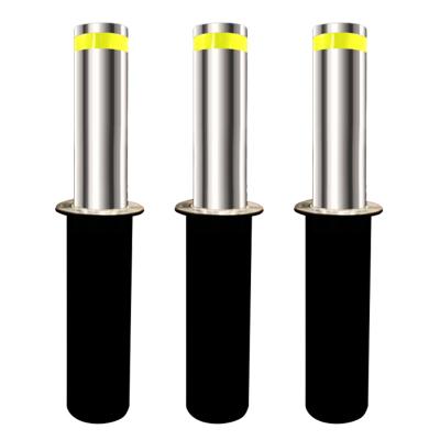 China 304 Stainless Steel Safety Traffic Light Led Bollard Light Warning Semi-automatic 219mm for sale