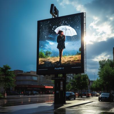 Chine Écran d'affichage LED P3 imperméable à l'eau pour la publicité à vendre