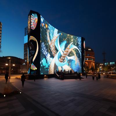 China Customized Outdoor LED Display With IP65 Waterproofing for sale