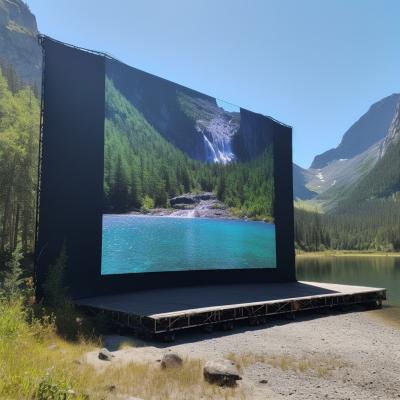 China 4.81mm Pixel Pitch LED-Display mit 8000cd/m2 Helligkeit und Lebensdauer 100000 Stunden zu verkaufen