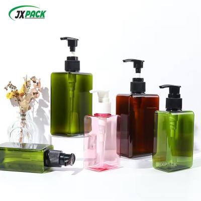 China Botellas de champú transparente PET / Botellas de champú de viaje 100 ml para limpieza facial en venta