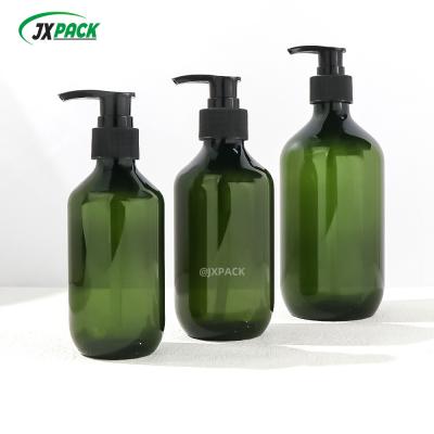 China Recycled Plastic Shampoo Flasjes 250ml Pump Sprayer Flasje Voor Douche Gel Transparante Plastic Te koop