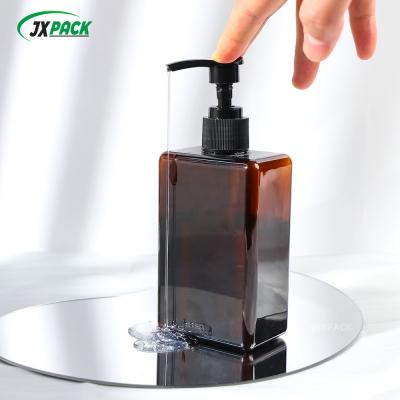 China 100 ml 150 ml 280 ml vierkant shampoo verpakkingsflessen voor hand sanitizer reisfles Te koop