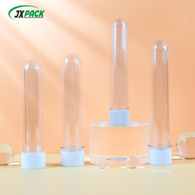 China Tubos de garrafas PET transparentes de 60 ml Preforma de garrafas cosméticas para embalagens de alimentos / doces à venda