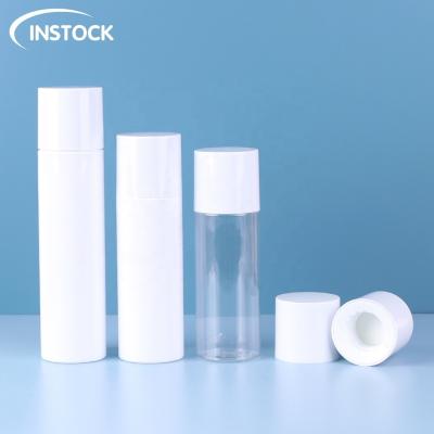 Chine Impression à écran Bouteille cosmétique en plastique Bouteille tonique de 100 ml Pour démaquillant / vernis à ongles à vendre