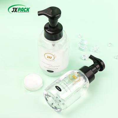 Chine Bouteille de lavage du visage en PET écologique blanc pour le nettoyage du visage / désinfectant pour les mains à vendre