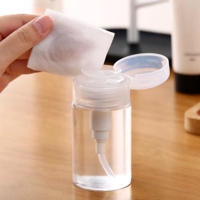 China Transparent Leak Proof Make Up Remover Bottle With Pump Dispensing for sale