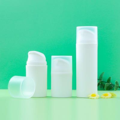 China Skin Care Airless Pump Bottles Natural PP For Effortless Dispensing Creams / Lotions for sale