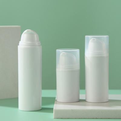 China Airless Skin Care Cream Pump Bottle UKA22 Cylindrical Airless Cosmetic Bottles for sale