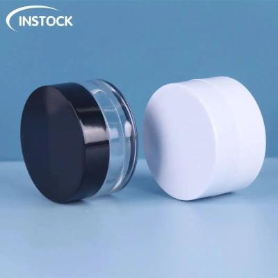 China Leeg Plastic Jar 15/30ml Body Cream Container Verpakking Cosmetische Container Body Cream Cream Jar Met Deksel Te koop