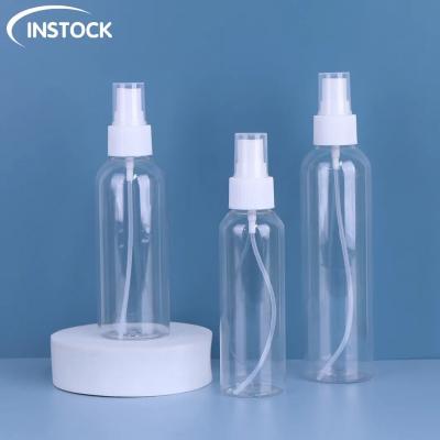 China 60/100/120/150/200ml Skincare Spray Bottle For Alcohol Disinfection Plastic Products Spray Pump Bottle for sale