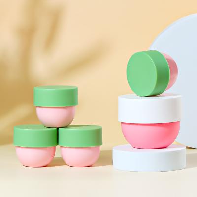 China Custom PP Bowl Shape Jar Plastic PP 250ml Body Cream Matte Cosmetic Face Cream 250g Bowl Shaped Pp Cosmetic Jar for sale