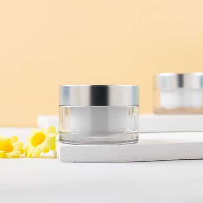 中国 ISO Certified Cream Jars Cosmetic Packaging with Customizable Lid Options and Finishe 販売のため