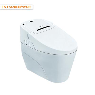 China New Cheap Smart Toilet Automatic Operation Wc Floor Mounted Smart Sanitary Automatic Toilets for sale