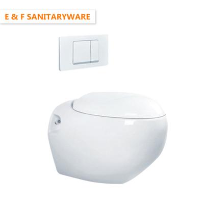 China Automatic Operation Modern Foshan Sanitary Ware Bathroom Wall Hung Back to Wall Toilet Price Wall Mounted Toilet Bowl for sale