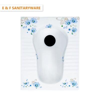 China China Cheap Chaozhou W c Ceramic Siphonic Sanitary Squat Pan Sanitary Siphonic Squat Pan for sale