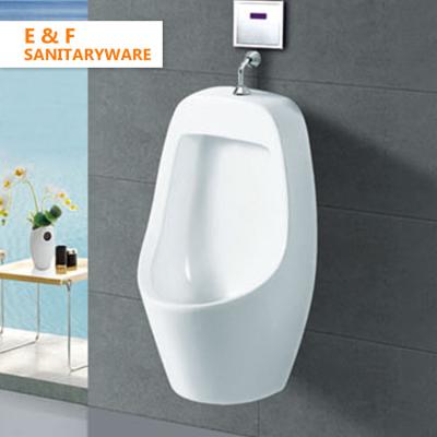 China Commercial Toilet Smart Sense Hospital Factory Price Manufacturers White Ceramic Urinal Wall Mount Urinal Different Sensor Urinal Types for sale