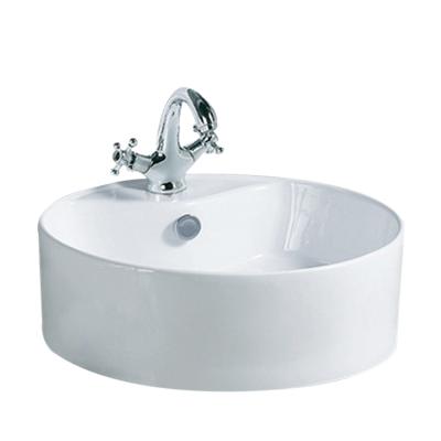 China Water Saving/Easy Cleaning Sink Sink Price In Western Public Bangladesh Resin Composite Bathroom Sinks Round Circular Hand Wash Worktop Artistic Basin for sale