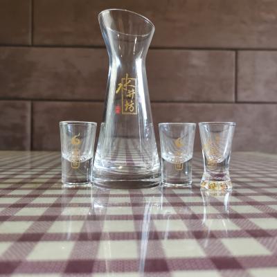 China New Design Good Quality Hot Selling Liquor Glassware Stocked Glass Cup For Sale for sale