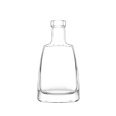 China High Quality Custom Size Design Package Rum Spirit Glass Bottle Bottles For Wholesale for sale