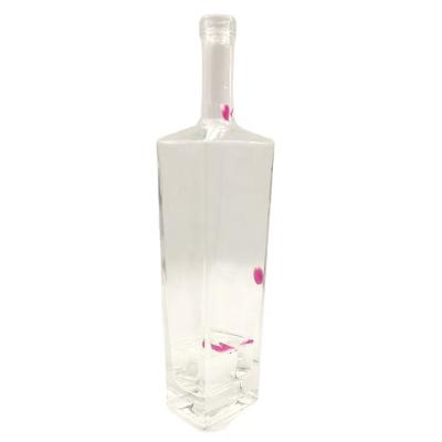 China Vodka Hoson Unique Fashion Vodka Whiskey Rum Glass Premium Bottles for sale