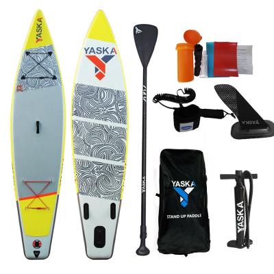 China Long Inflatable Yaska SUP Unisex Surf Board Stand Up Paddle Board For Surfing for sale