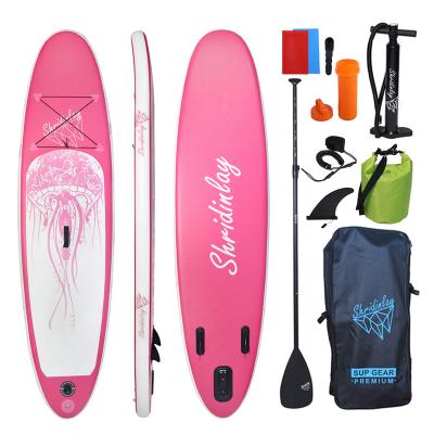 China Women All Round Pink Sup Inflatable Paddle Board For Girls for sale