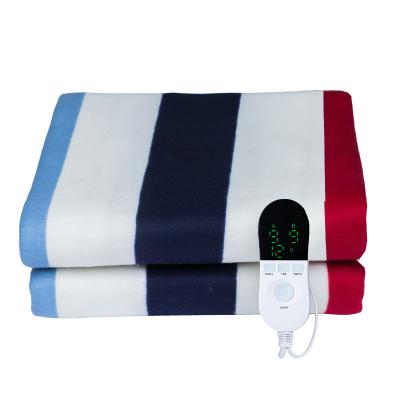 China Household Folded Electric Heating Single Mattress Suede Piping Blanket Multi-Person Blanket for sale