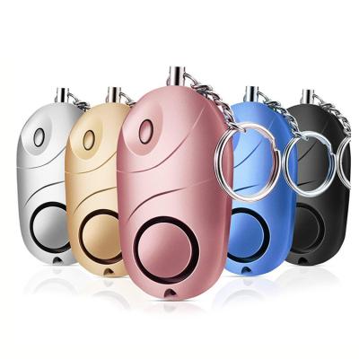 China Hot Selling 120-130DB New Arrival Older Kids/Girls/Woman/Woman Personal Security Alarm Security For Women Self-defense Supplies Women Self-defense Key Chain Set for sale