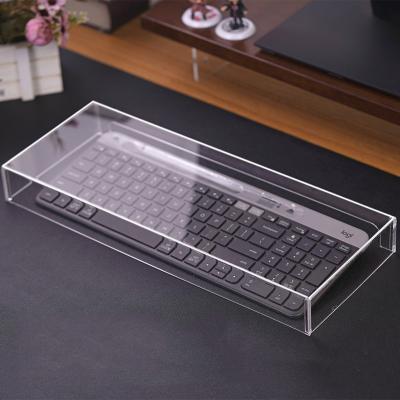 China Waterproof dustproof keyboard transparent acrylic keyboard and heavy duty mechanical protective cover of PET keyboard dust cover shell for sale